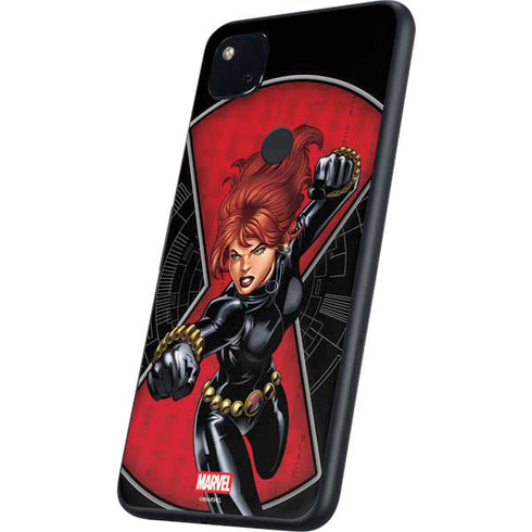 Marvel Black Widow Natasha Romanova Google Pixel 4a Skin